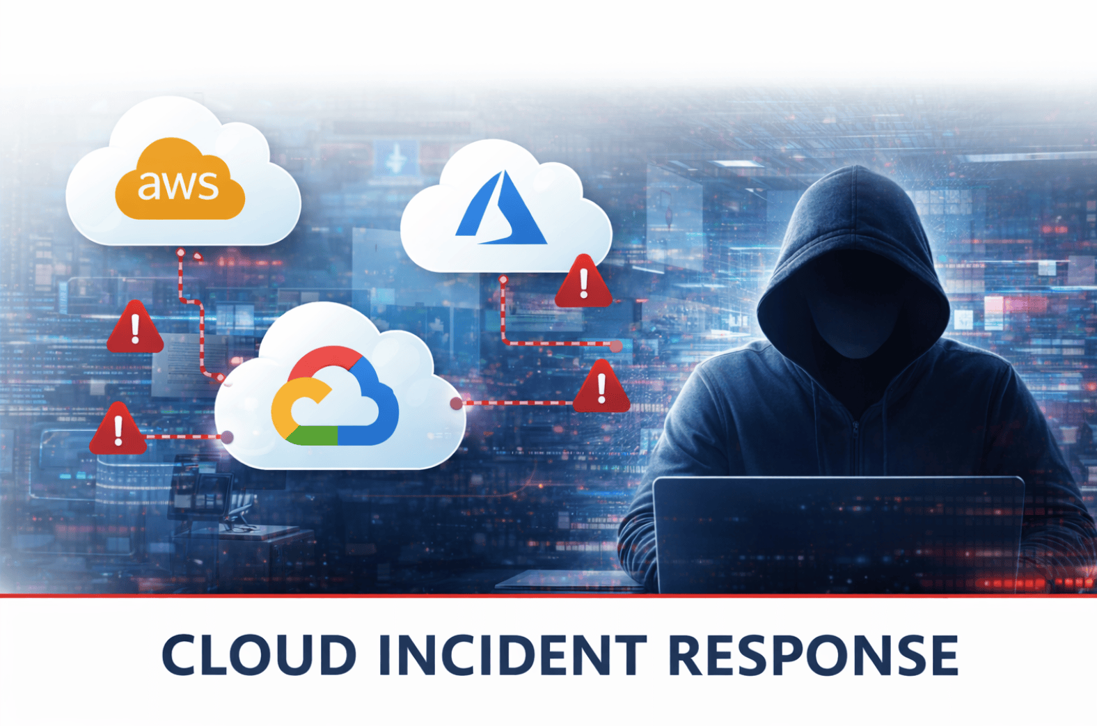 Cloud incident response investigation across AWS Azure and Google Cloud environments